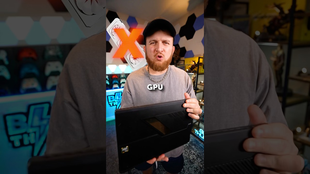 Blue Thunder Gaming ASUS ROG Flow Z13 branded YouTube Short